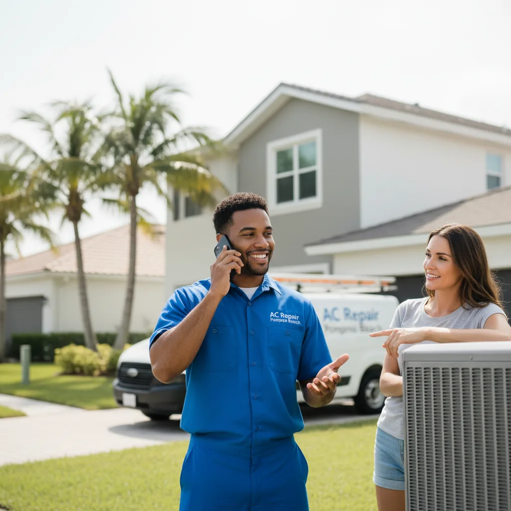 AC Repair Pompano Beach customer support in Hesperia